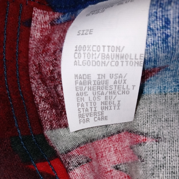 🆕Woolrich | VINTAGE deadstock Aztec Western Print Ranch Wear Shirt Size Medium - Picture 7 of 14